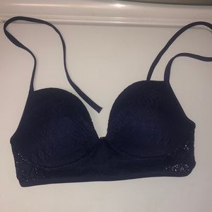 Blue Victoria secret bathing suit top
